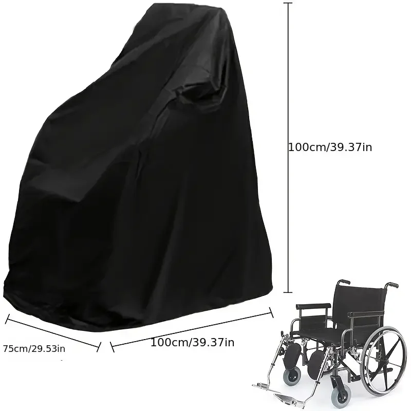 Electric Wheelchair  210D Cover - Mobility Effortlessly with Fashion-Forward Design - Durable, Weather-Resistant Protection