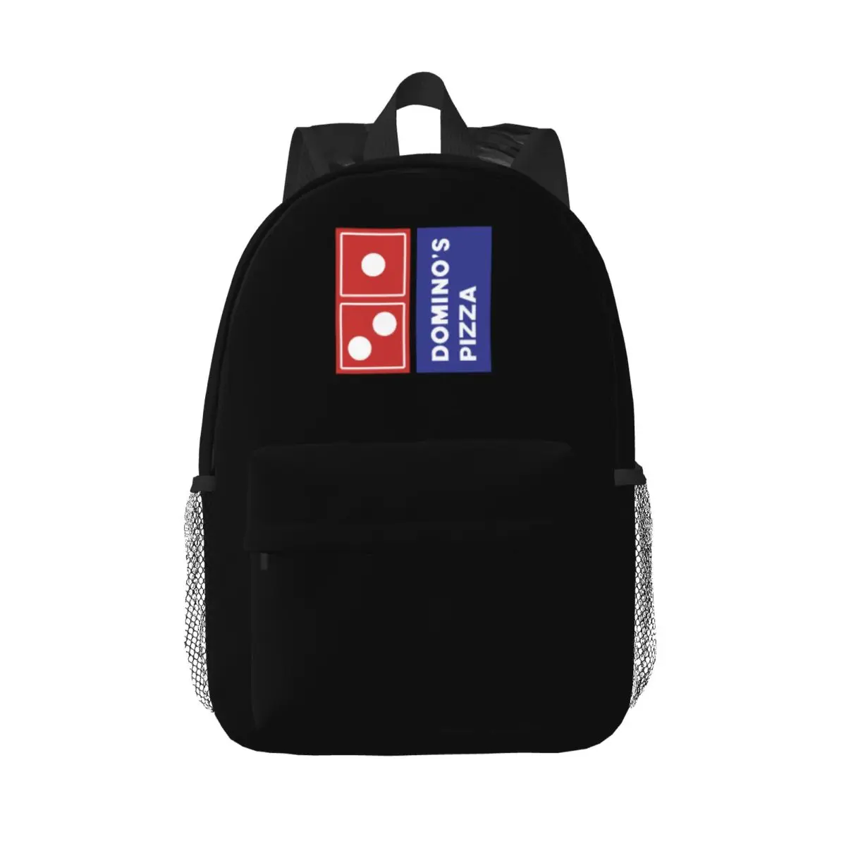 New Design Dominos Pizza Casual Backpack Simple Storage Bag Back to School Office Supplies Cute Stationery