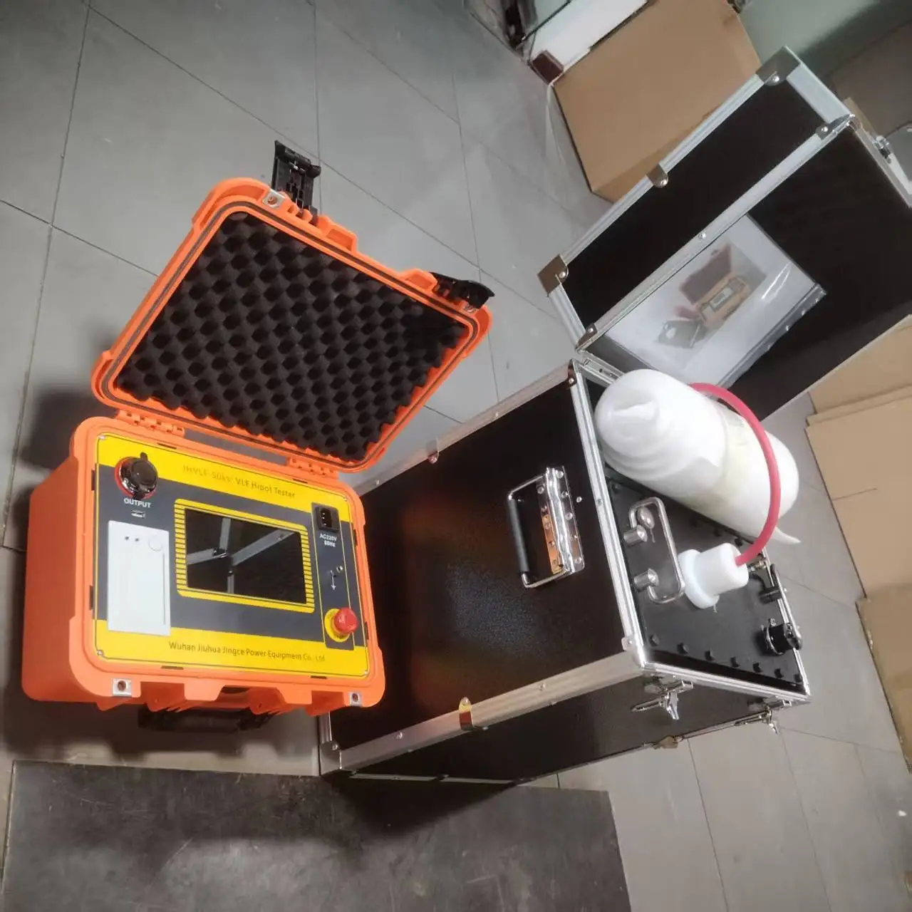 High Voltage 60kV 0.1Hz VLF AC Cable Hipot Tester Electric Ultra Low Frequency High Voltage Generator Vlf Cable Test Equipment
