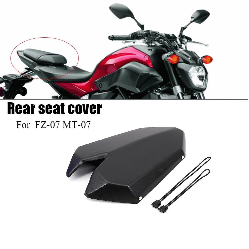 

Motorcycle black Rear Seat Cowl Fairing Tail Cover accessory For Yamaha FZ-07 MT-07 2014 2017 2015 2016