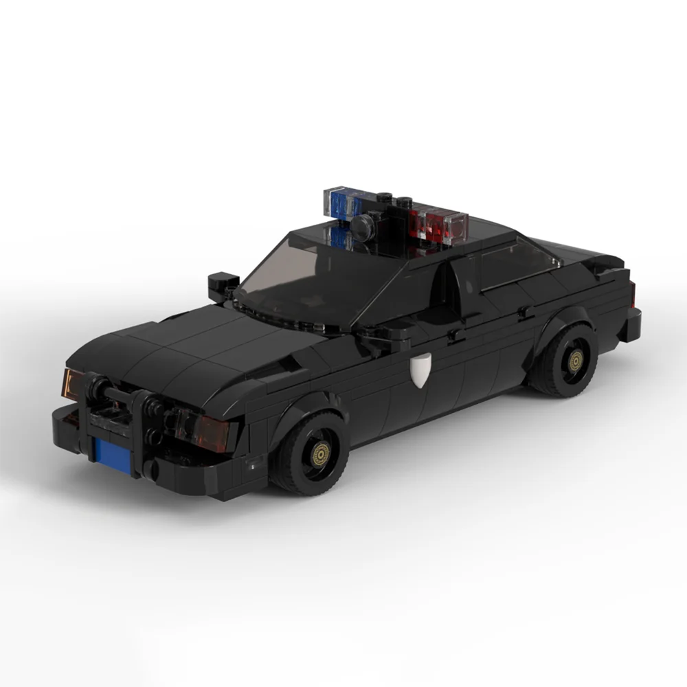 

2025 Moc 442 шт. Robocop City Car Speed Champion Классический классический автомобиль Строительные блоки Кирпичная гоночная модель Детская игрушка в подарок