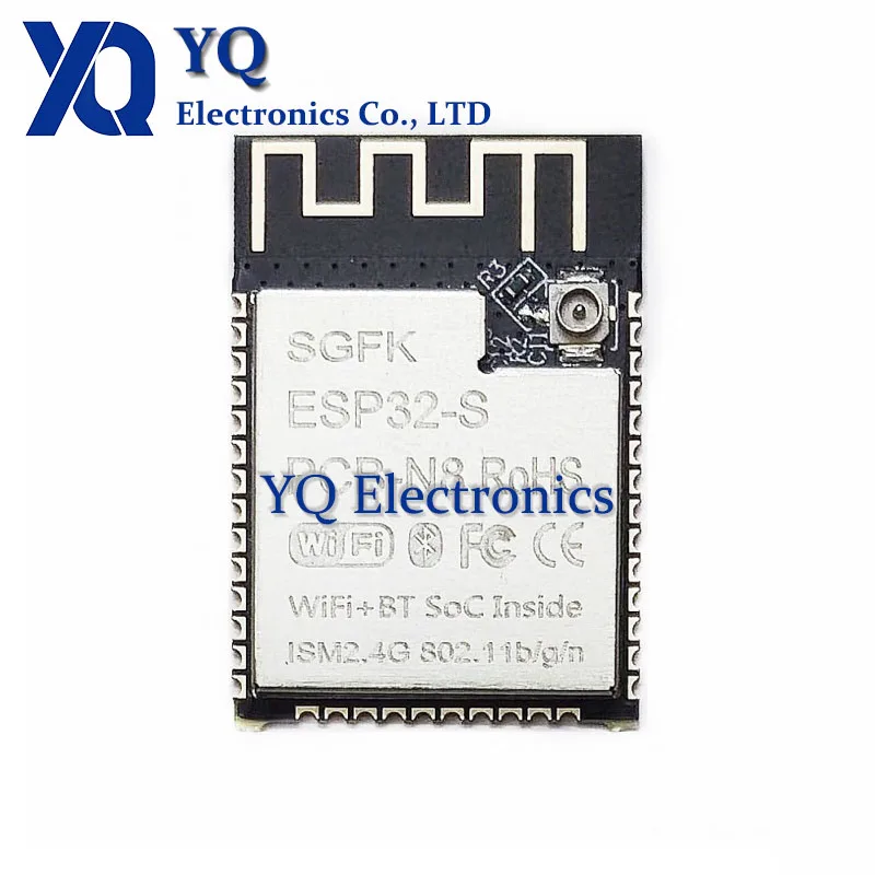 1PCS/lot New OriginaI ESP32-WROOM-32E-N8 8MB Flash WiFi Bluetooth Module N8 Printing Thread 64 Printing Thread