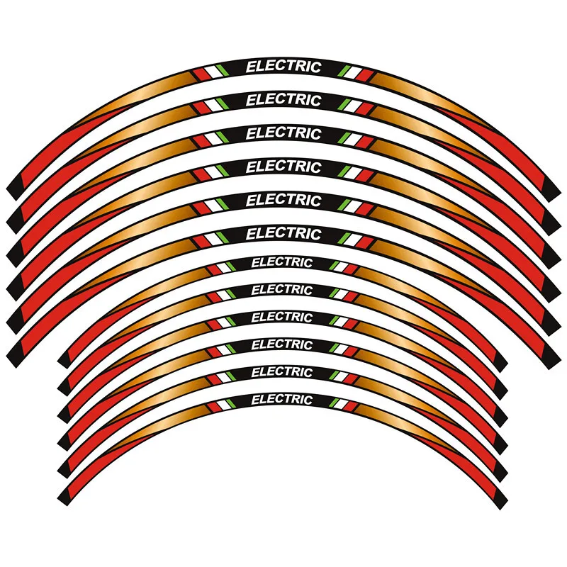Rim Wheel Decals Tape Stickers Stripes For ELECTRIC BIKE OFF ROAD SUR RON SURRON
