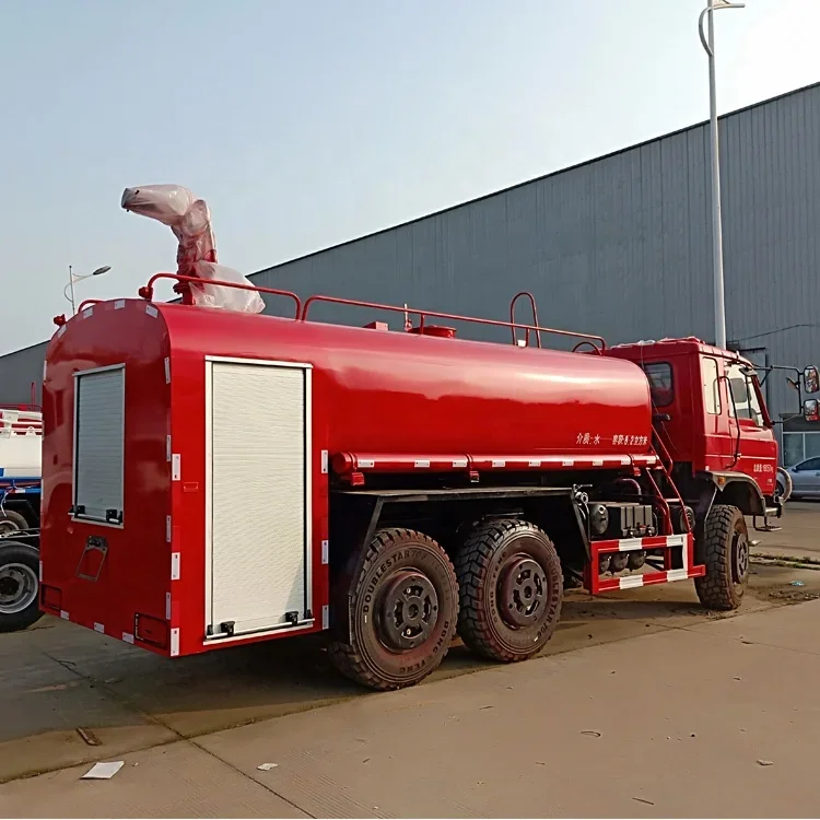 6x6 Simple Fire Fighting Truck Price for Sale