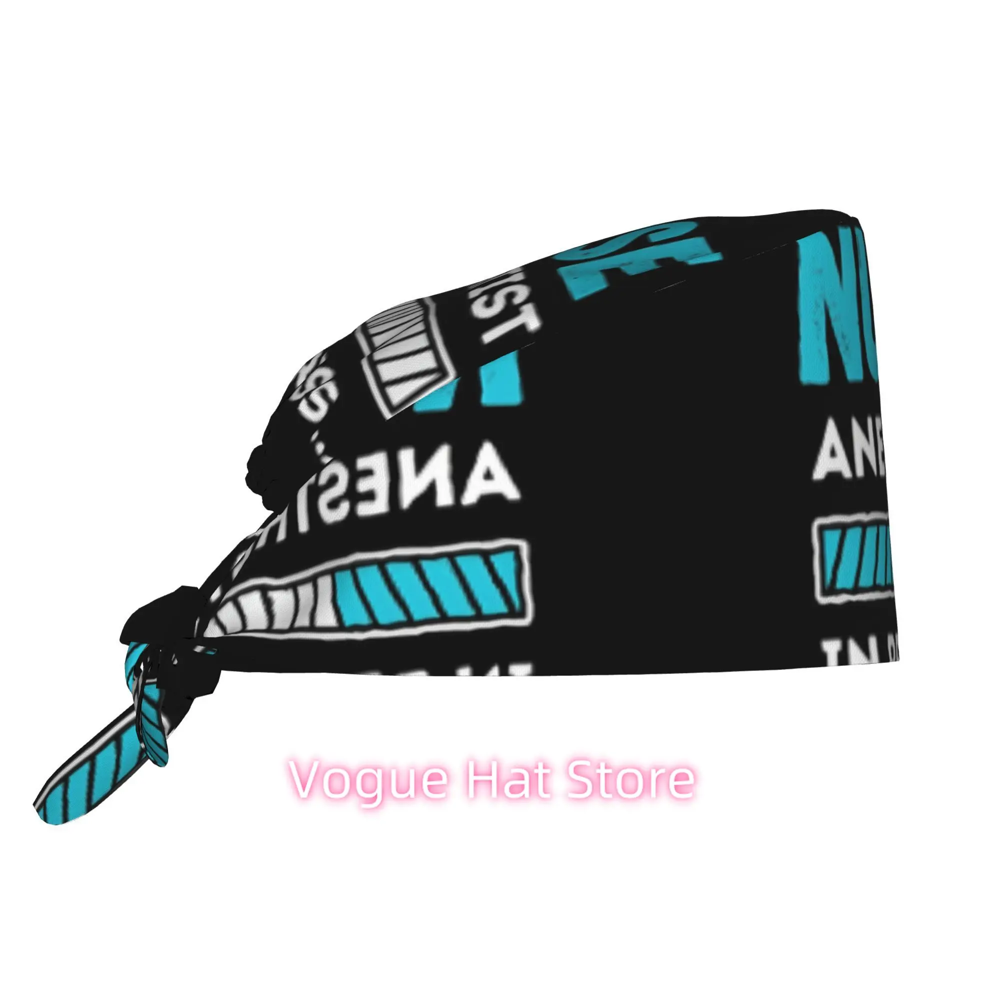 1pc CRNA Graduation Cap Compatible Suitable for Nurse Anesthetist In Progress - Lightweight Adjustable Work Cap with CRNA Design
