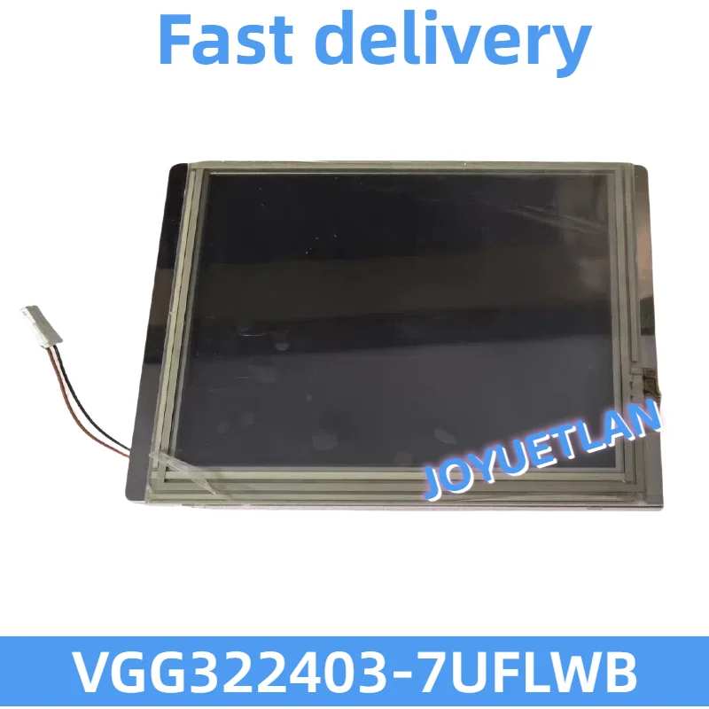 A tela LCD industrial VGG322403-7UFLWB de 5,7 polegadas vem com uma tela de toque resistiva original.