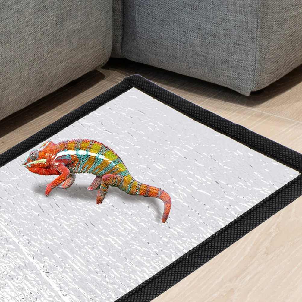 

Reptile Heating Pad Reflective Film For Warm Environment Terrarium Heater Mat Small Animals Bunny Hutch Warmer Hamster Gecko