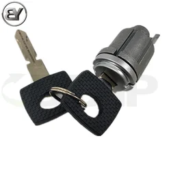 BTAP New Ignition Lock Barrel Cylinder Key For Mercedes Benz W124 C124 W201 1264600604, 1264600304 ,126 460 01 04 ,1264600104