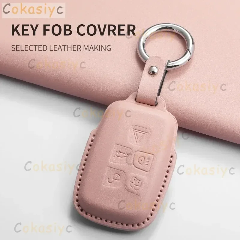 Car Remote Key Case Cover Shell For Land Rover Range Rover Sport Evoque Freelander Velar Discovery 4 Keyless Protector Fob