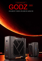Newest AOOSTAR GODZ Gaming Mini PC AMD R7 7435HS 2xDDR5 PCIE4.0 GDDR6 8G RX6600LE Dedicated Desktop Computer 2x2.5G LAN WIFI6