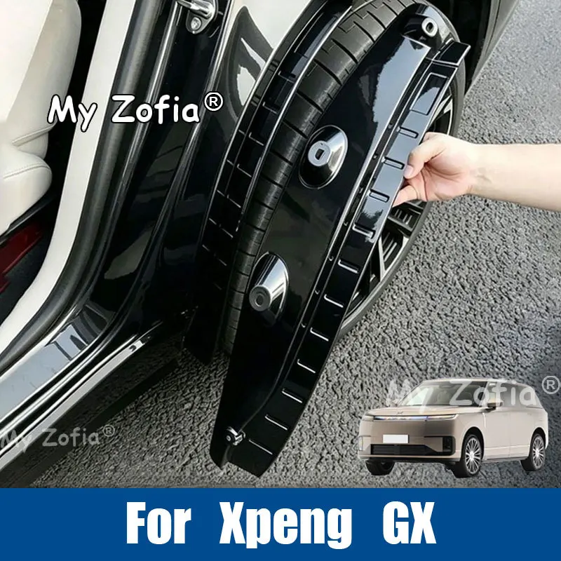 For Xpeng GX 2026 2027 Car Front and Rear Wheel Inner Fender Mud Flaps Splash Guard Durable Weather Car Protector Accessories