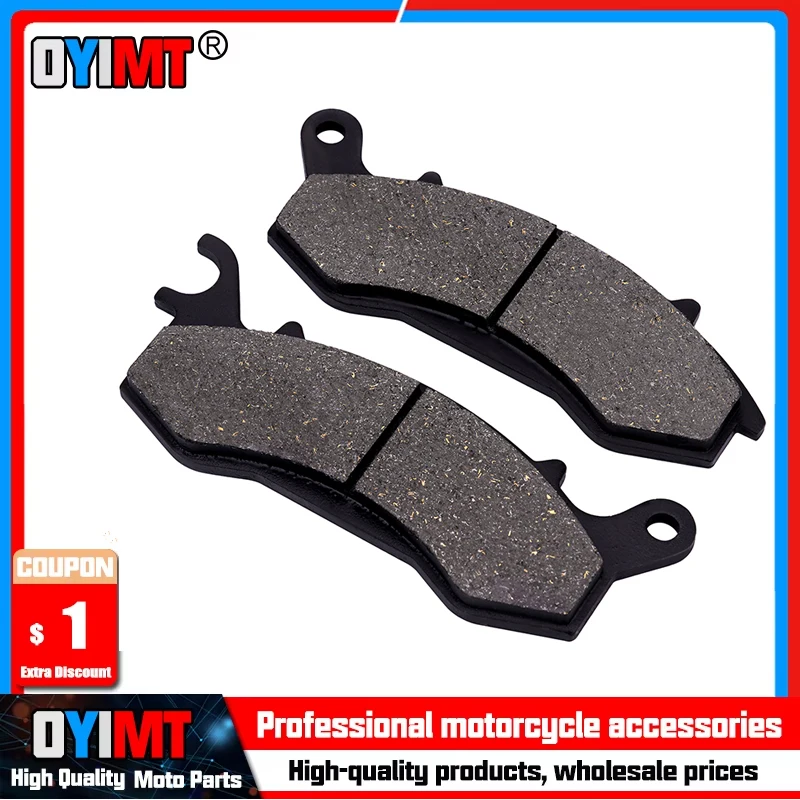 Motorcycle Parts Front and Rear Brake Pads For Lexmoto Kiden ZSX-F 125 Super Mastiff Terrain RS-13 Sinnis Hoodlum FA731TT FA731R