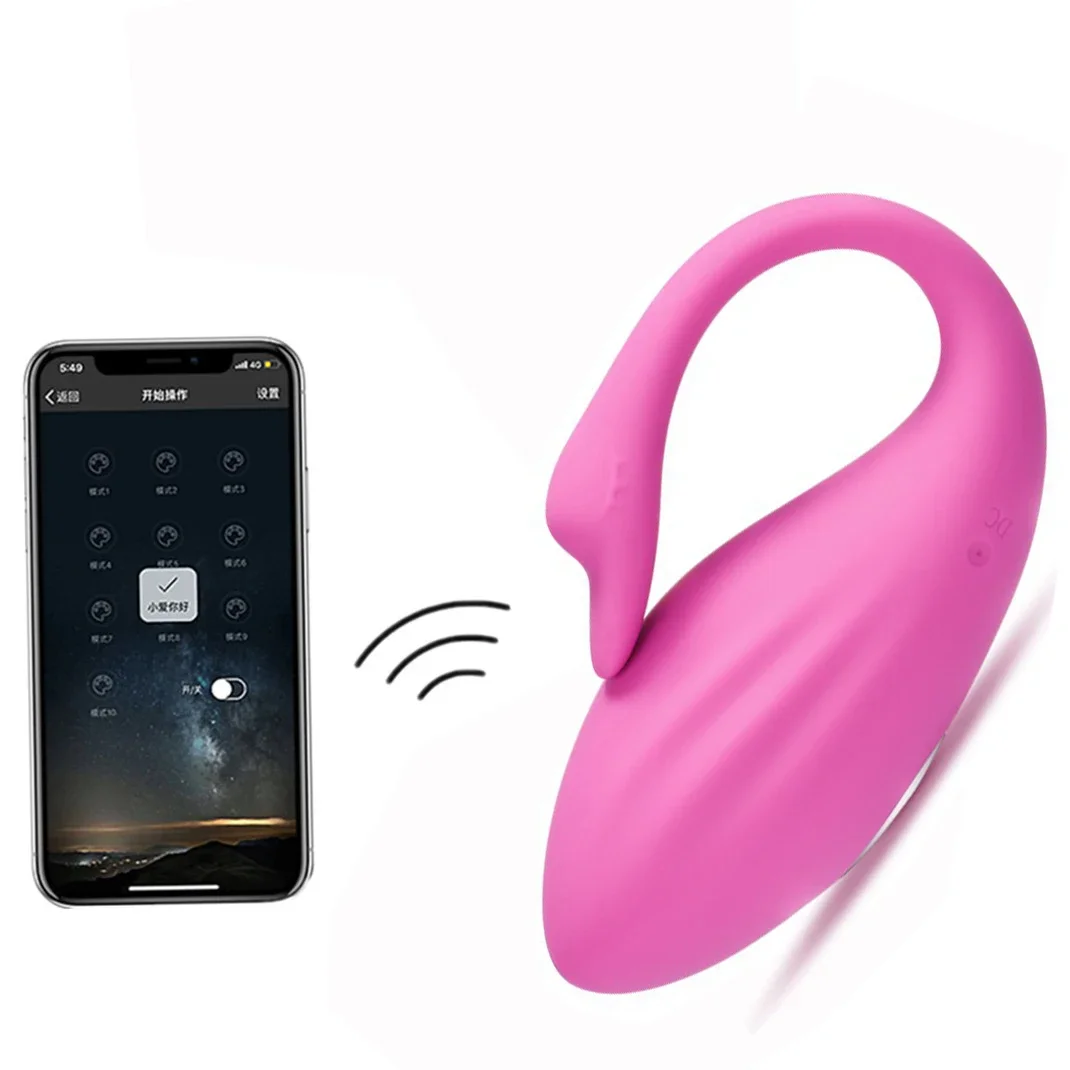 

Wireless Remote Egg Vibrator Rechargeable Cute Dolphin Vibrator Vibrating Egg Women Sex Toy