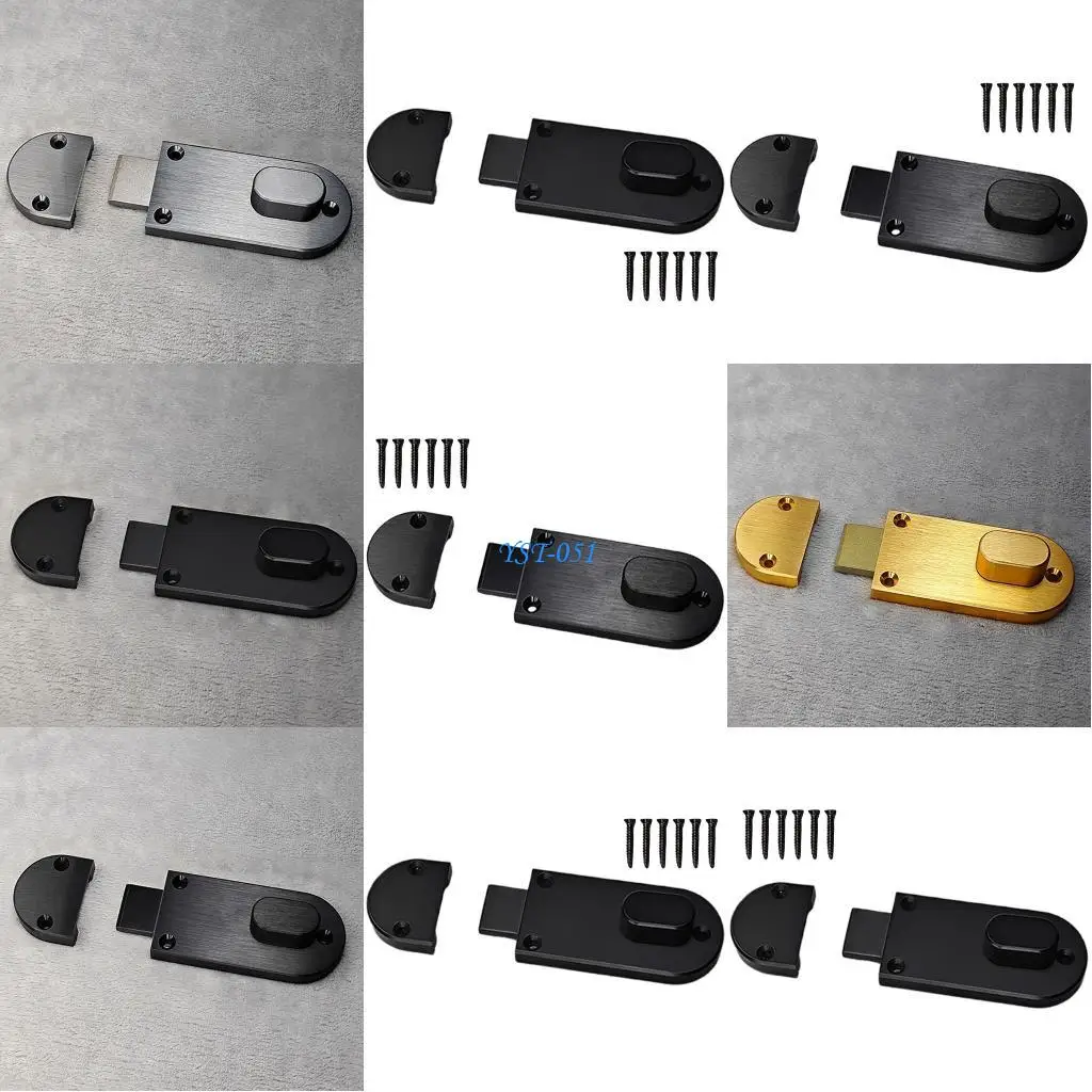 

E15A Easy to Install Aluminum Door Bolt Long Service Door Lock for Residential Use