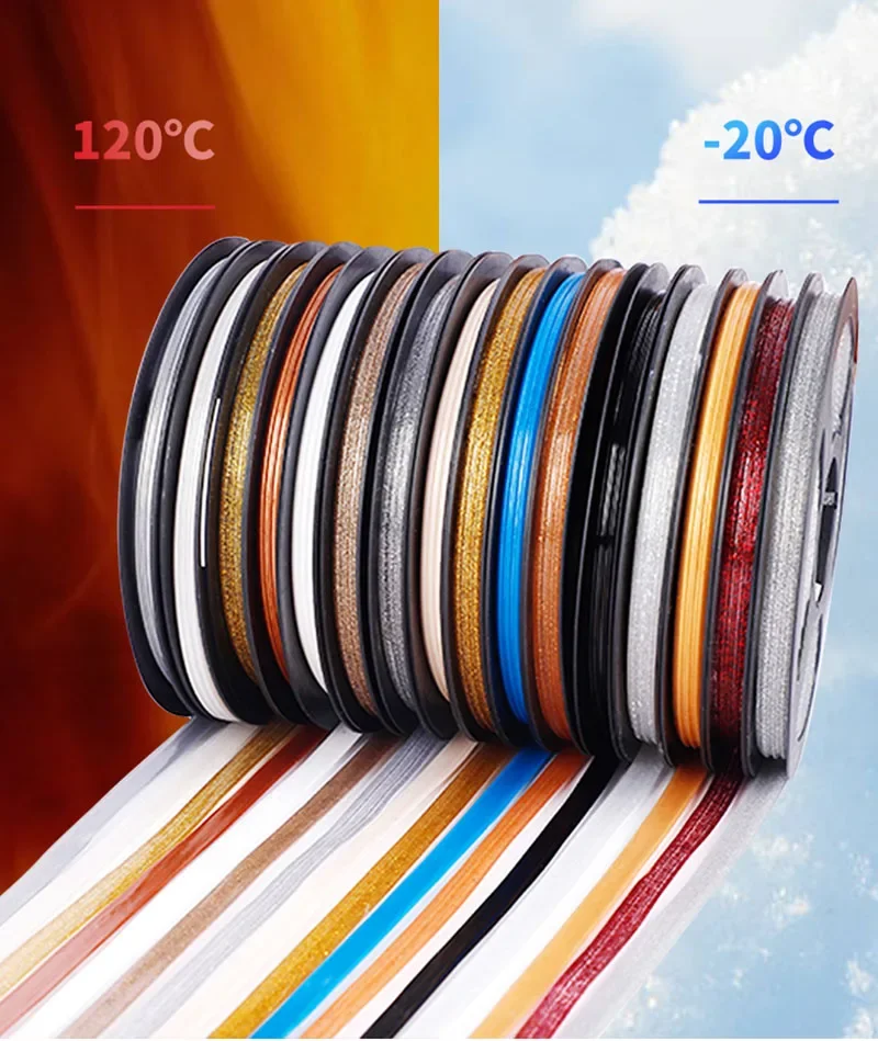 Ceramic Tile Mildewproof Gap Tape Self-adhesive Kitchen Waterproof Sticker Bathroom Beautiful Seam Tape Edge Decoration