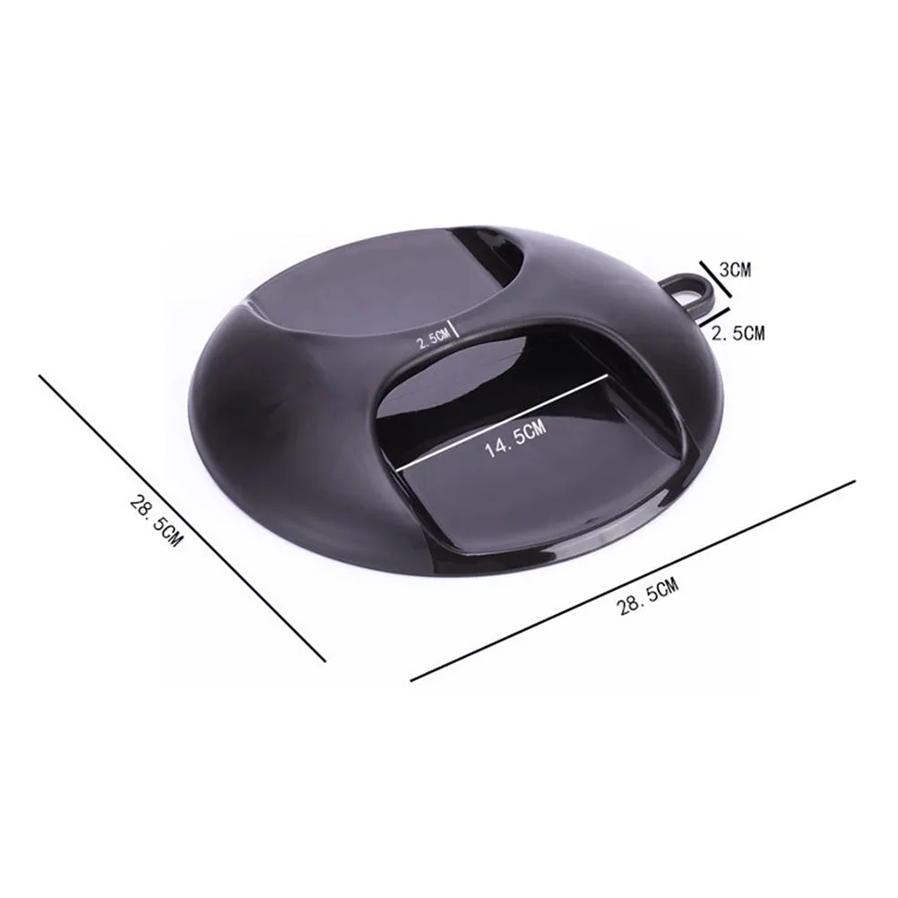 Trendy Round Hanging Mirror with Loop Enhances Bathroom Bedroom Dining Room Decor Modern Stylish Interior Mirror