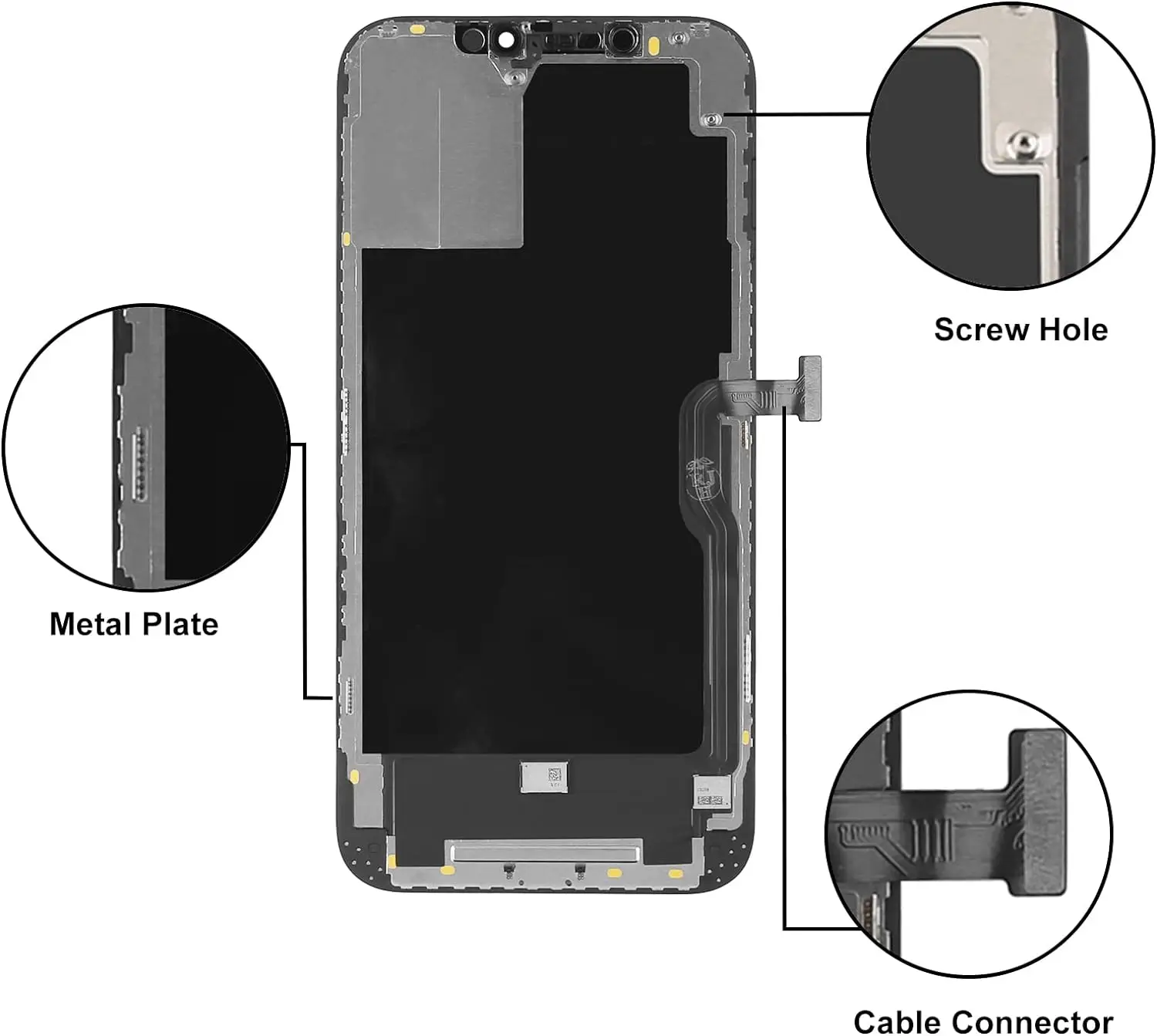 AAA+++ Pantalla For iphone XSMAX LCD Display Touch Screen Digitizer Assembly For iPhone XS Max LCD Replacement