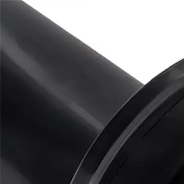 For Geberit 405.116.00.1 Compatible Wall Mount Toilet Drain Seal Connection Set ABS D90mm D45mm Black Material