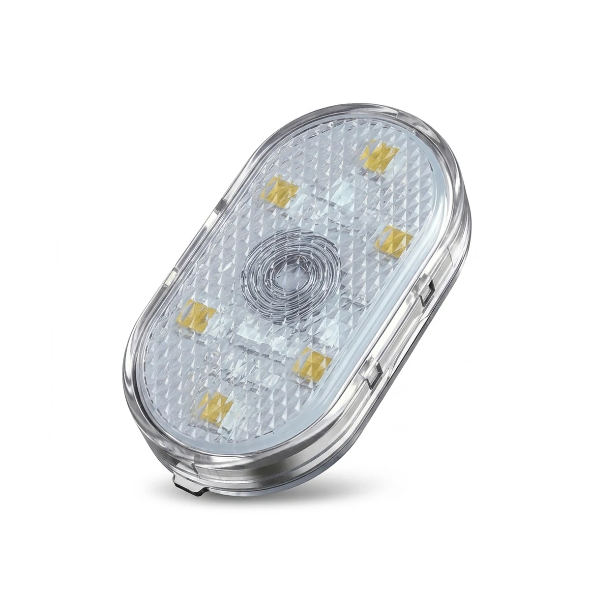 RGB Touch-Control Autoinnenbeleuchtung USB-Aufladbar 6 LED-Perlen Auto-Fußraumbeleuchtung 7-Farben Auto-Deckenleuchte Nachtlicht – Detail 9