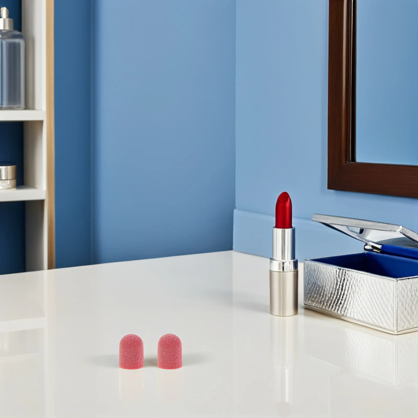 1 Juego de bandas de lijado para taladro eléctrico de uñas, bandas para dar forma a las uñas de grano fino, herramienta para pulir manicura, cuidado de pedicura, broca para lijar