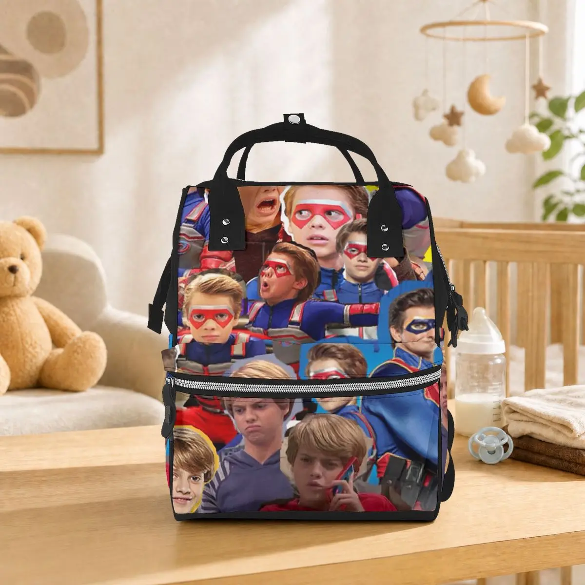 Henry Danger Student Backpack School Bag Hiking Travel Daypack for Men Women Bookbag Shoulder Bags