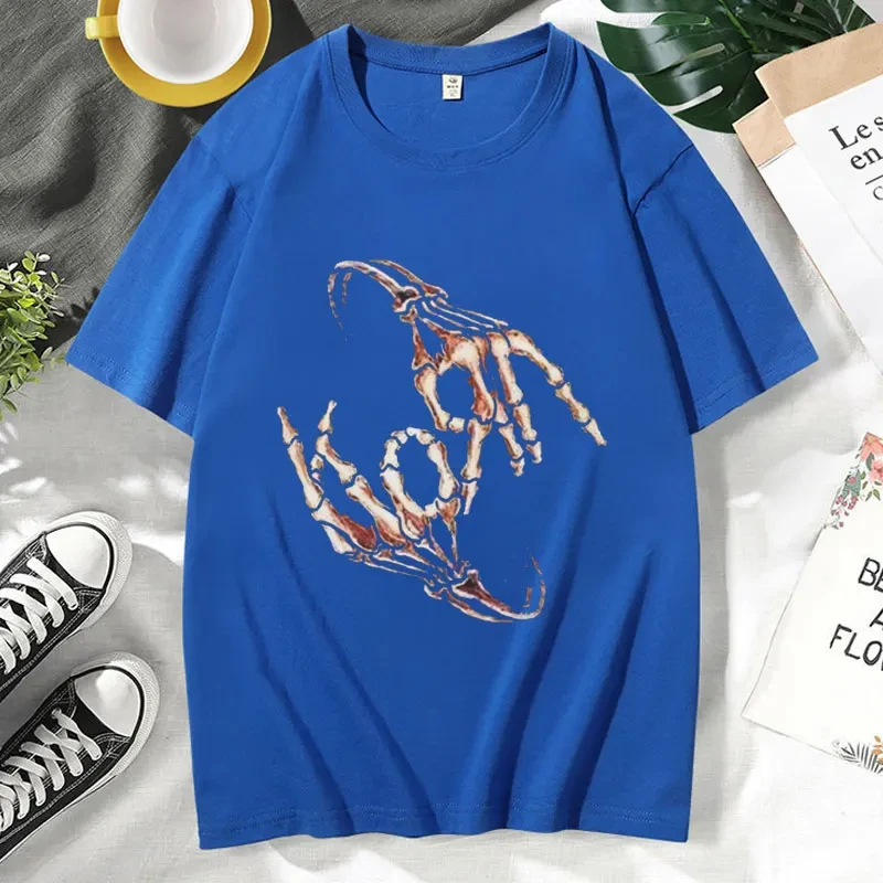 Rock Band Korn Tour T Shirt Men Women Summer Fashion Casual Loose Short Sleeve Tees Vintage Gothic T-Shirt Y2k Streetwear Tops