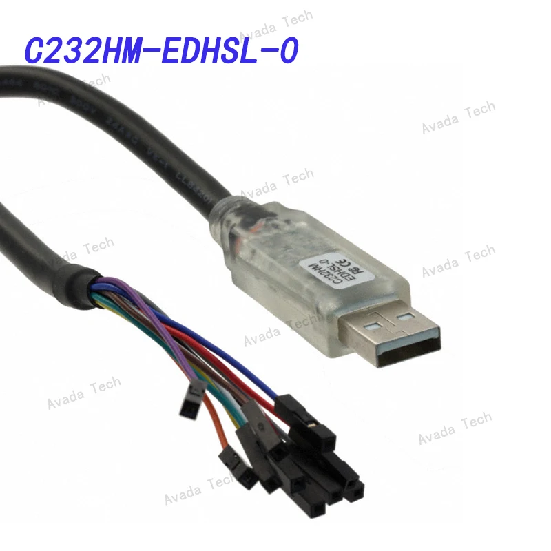 

Avada Tech C232HM-EDHSL-0 CABLE USB HS I2C/JTAG 5V .5M