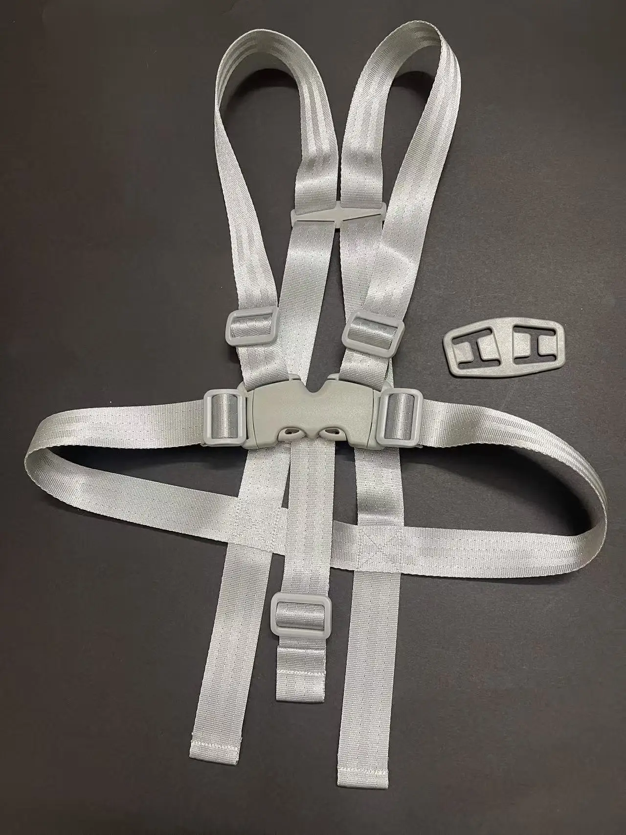 Silla alta convertible con mesa y arnés de seguridad de 5 puntos para Stokke Tripp Trapp Harness V2 (lanzado en abril de 2024)