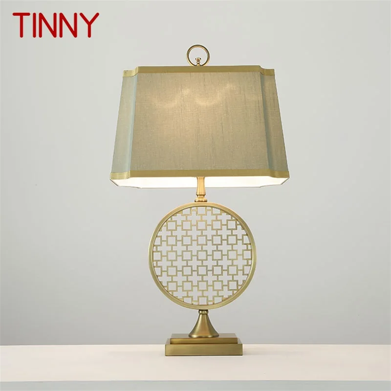 

TINNY Modern Table Lamp Bedside LED Classical Design E27 Desk Light Home Decorative For Foyer Living Room Office Bedroom