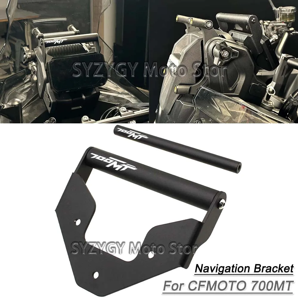 

For CFMOTO 700MT 700mt Motorcycle Accessories GPS Phone Navigation Bracket Holder