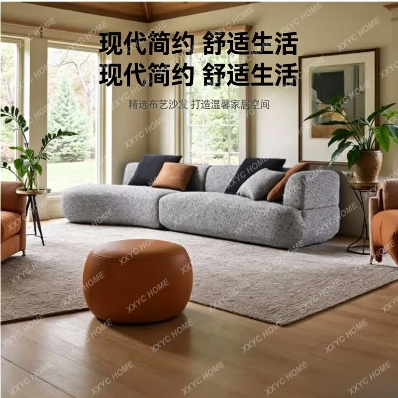 

Modern Modular Sectional Sofa, Grey Boucle Fabric Couch for Living Roomz622,330*90*68