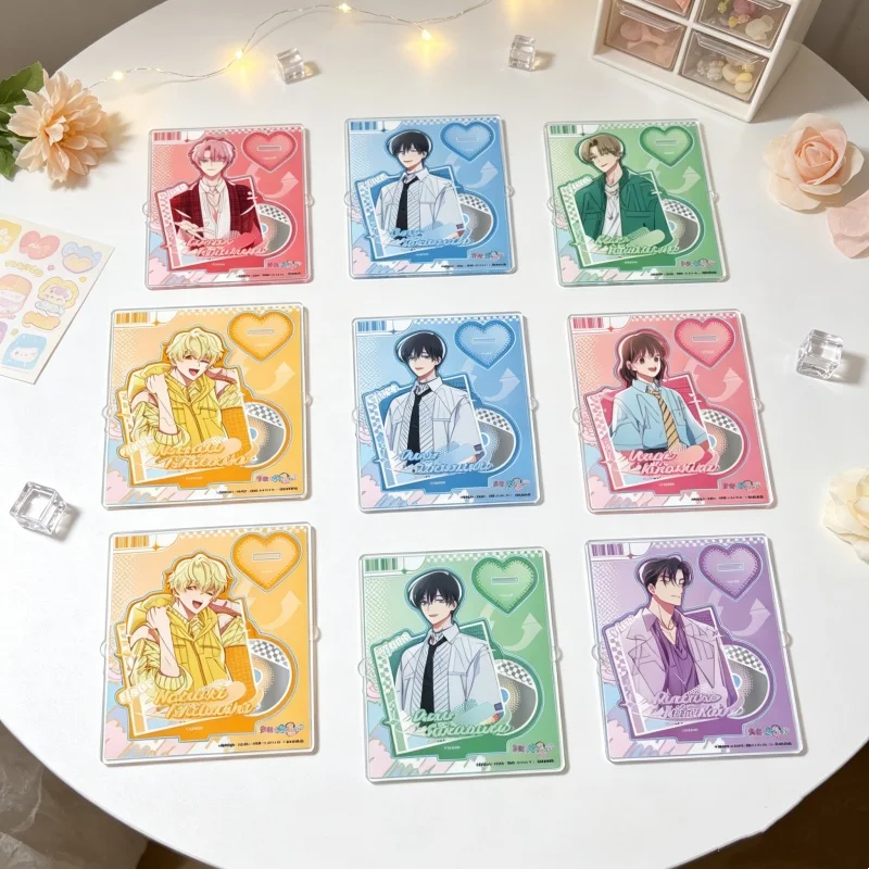 Anime Tamon's B-Side Acrylic Stand Figure Keychain Utage Kinoshita/Tamon Fukuhara/Keito Tachibana Fan Figurine Decoration 15CM
