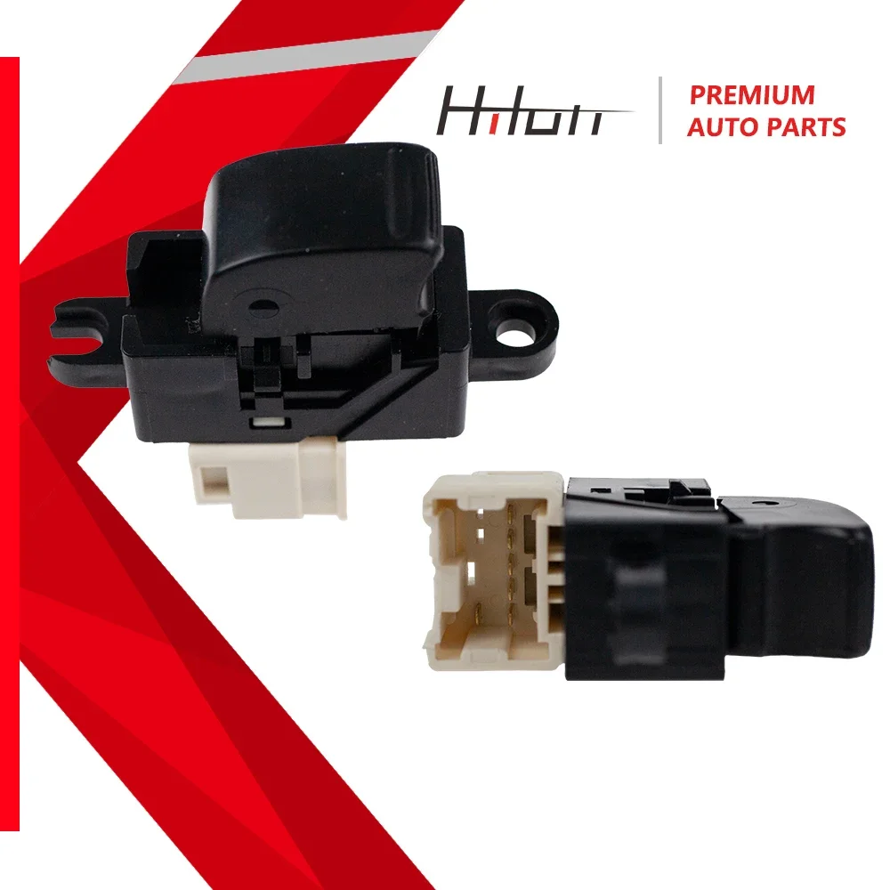 6 Pin Window Control Switch For Nissan Pathfinder X-Trail Almera Patrol GU Y61 MK2 R20 T30 25411-0V000 25411-0V00A