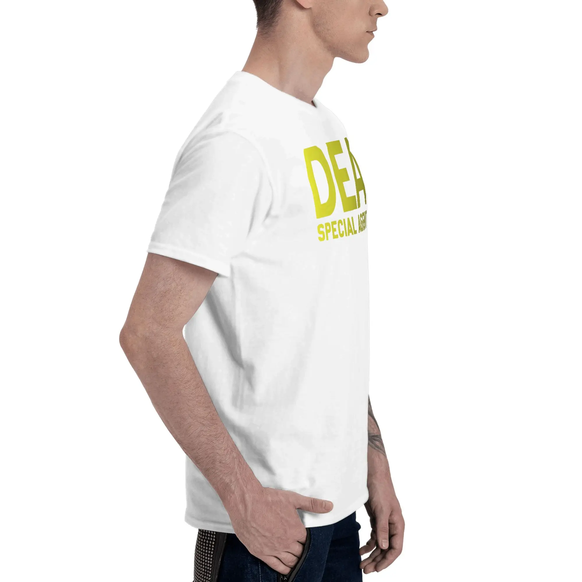 DEA Special Agent, Narcotics Special Agent Retro Hong Kong Style Reversible T-shirtKorean Style Minimal Shirt