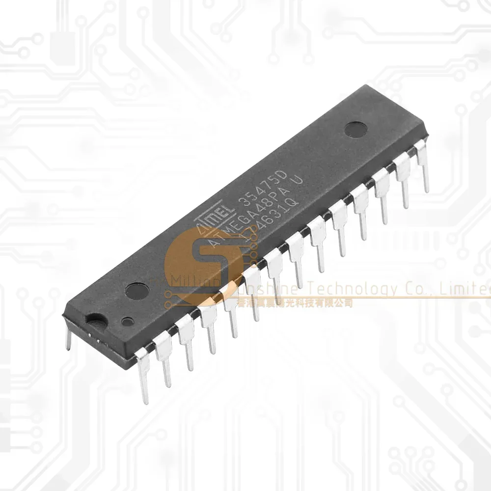 

10 шт. Atmega48 Atmega48PA-Pu микроконтроллер Mega48 микроконтроллер Dip28 чип ATMEGA48PA PU