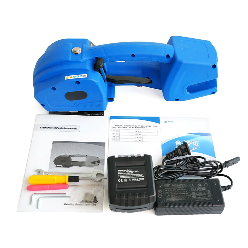 Handheld K2 Operated Electric Strapping Tool Battery Powered Strapping Packer Carton 13-16mm PP PET for Wrapping