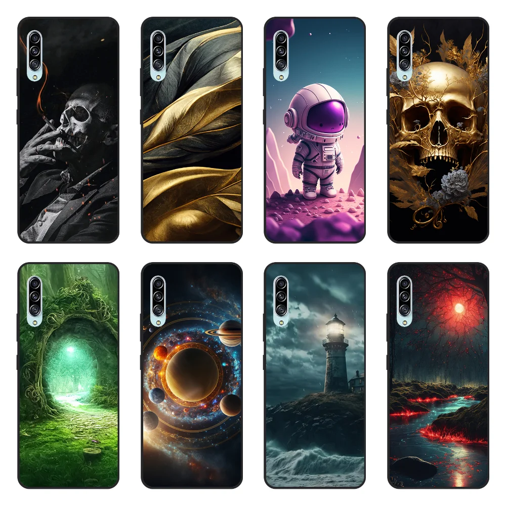 Per Samsung Galaxy A90 5G custodia animali custodia morbida in Silicone TPU Cover posteriore custodie per telefono per SamsungA90 6.7 "Wolf antiurto etui Fundas