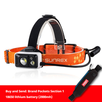 SUNREI Youpal-S Outdoor Camping Camping Adventure Fishing LED Headlamp Sensor Headlamp USB C Rechargeable Portable Headlamp