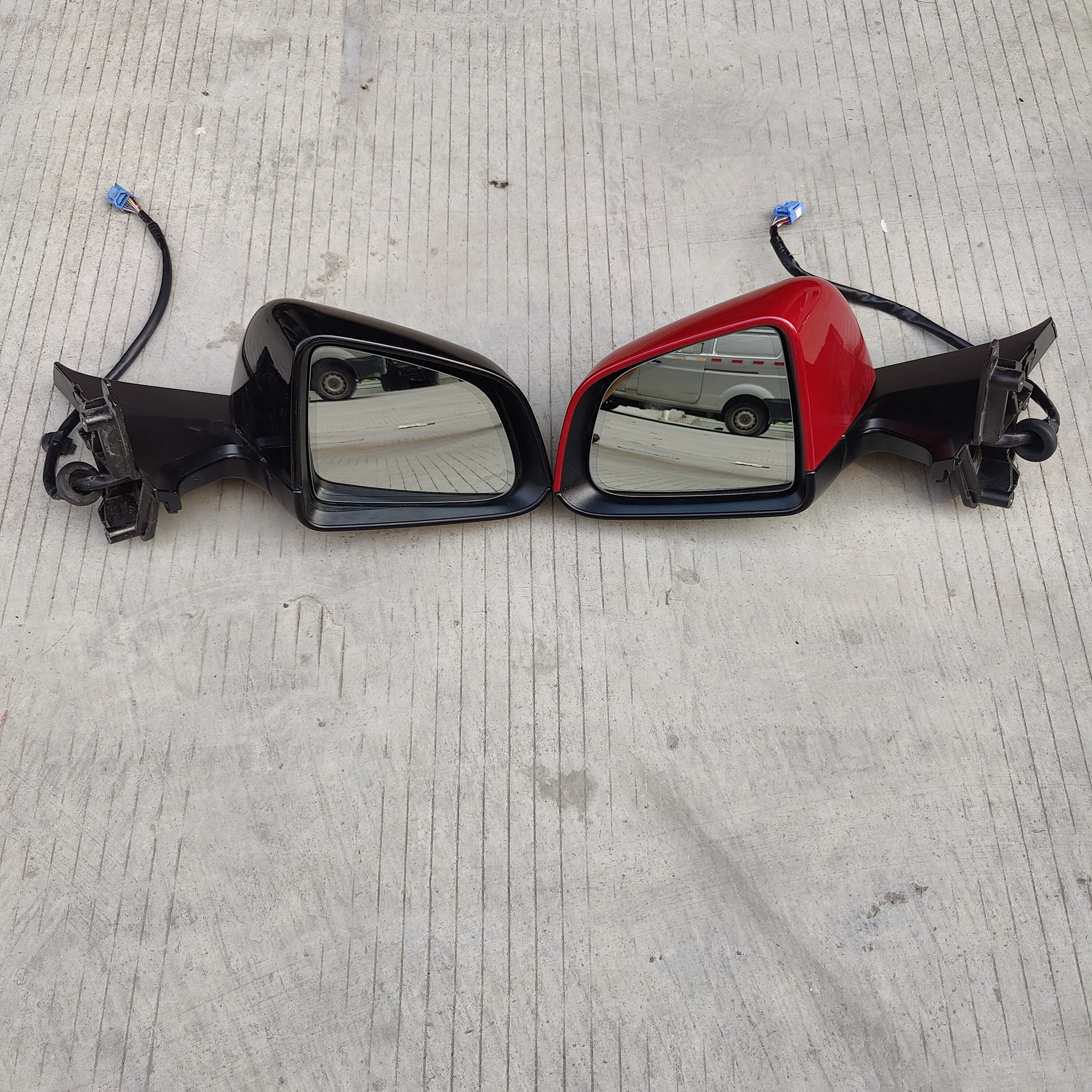 FOR Tesla body kit rear view mirror door mirror assembly left and right 1609790 1609791 for tesla model y parts