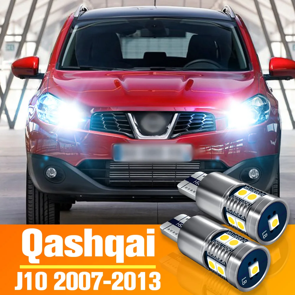 

2pcs LED Parking Light Clearance Bulb Accessories For Nissan Qashqai J10 2007-2013 2008 2009 2010 2011 2012