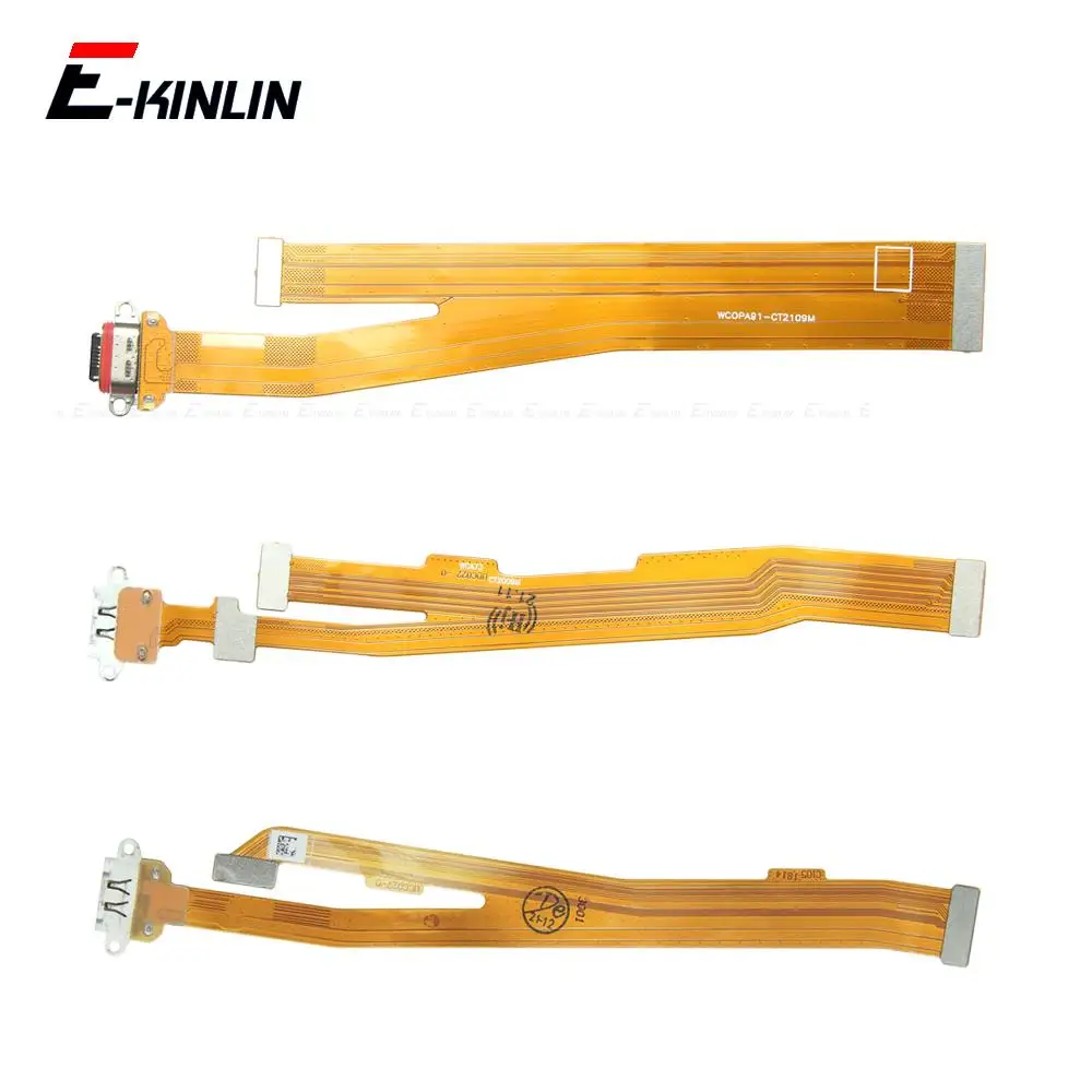 USB Charger Connector Board Dock Port Charging Jack Flex Cable For OPPO F19 F17 F15 F11 F9 F7 F5 Youth F3 F1 F1s Pro Plus Parts