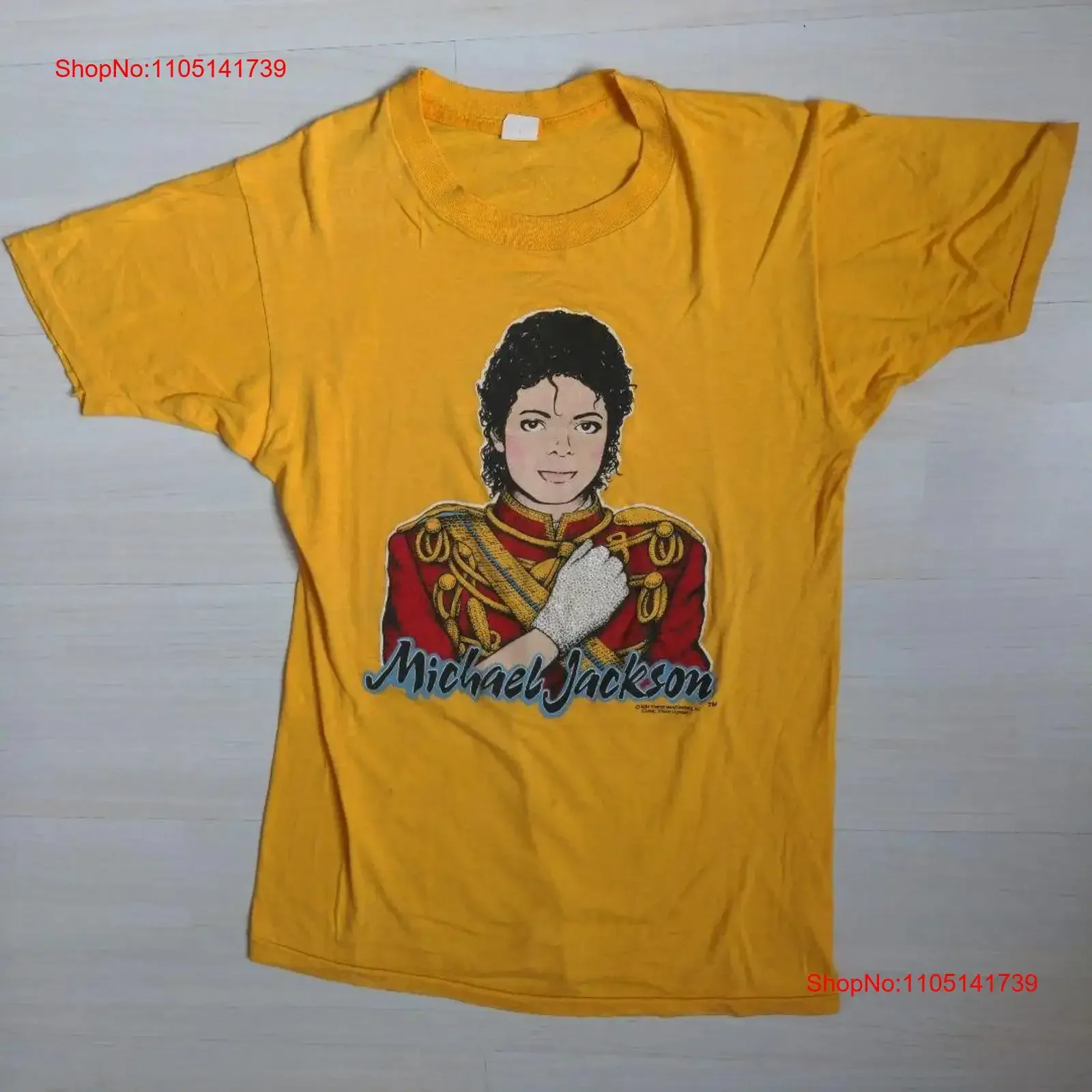 

Винтажная футболка с изображением Майкла Джексона 80-х годов, США, триллера, фургон, винтажная стираная уличная одежда унисекс, универсальная удобная домашняя одежда