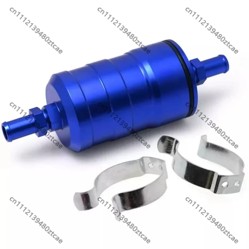 Universal Racing Motorcycle Modified Fuel Filter, High Flow 10 Micron Paper Oil Filter, Oil Line Filtration Modification Parts