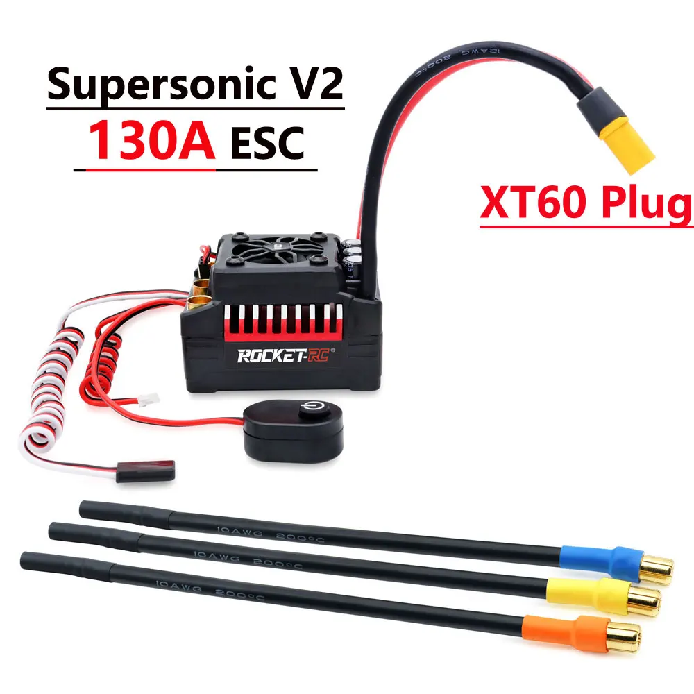 ROCKET-RC RC ESC ブラシレス V2 50A 60A 90A 110A 130A 160A 電子