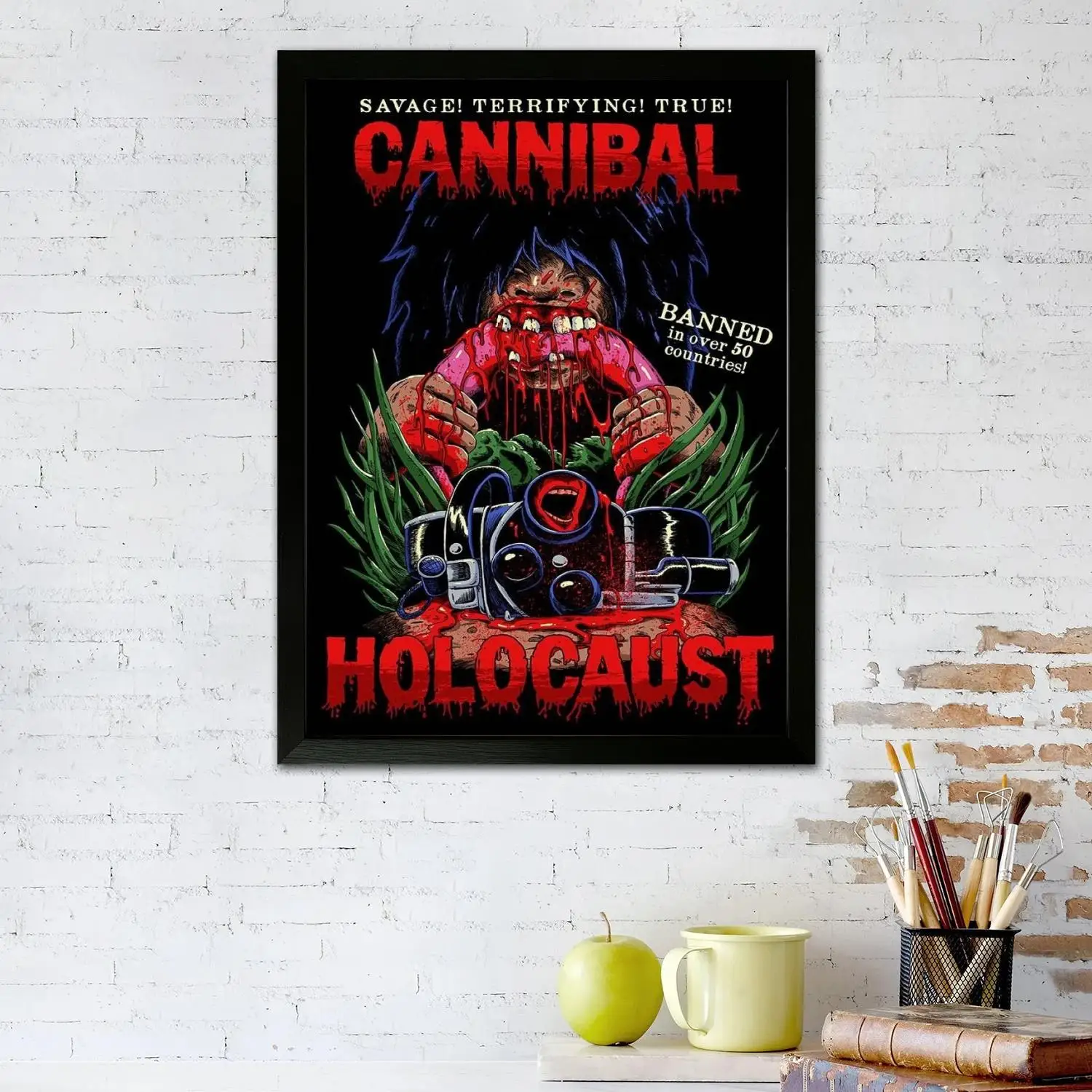 Cannibal Corpse Canvas Art Poster, Wall Art, Picture Print, Modern Family, Bedroom Decor, Posters,Decorative painting