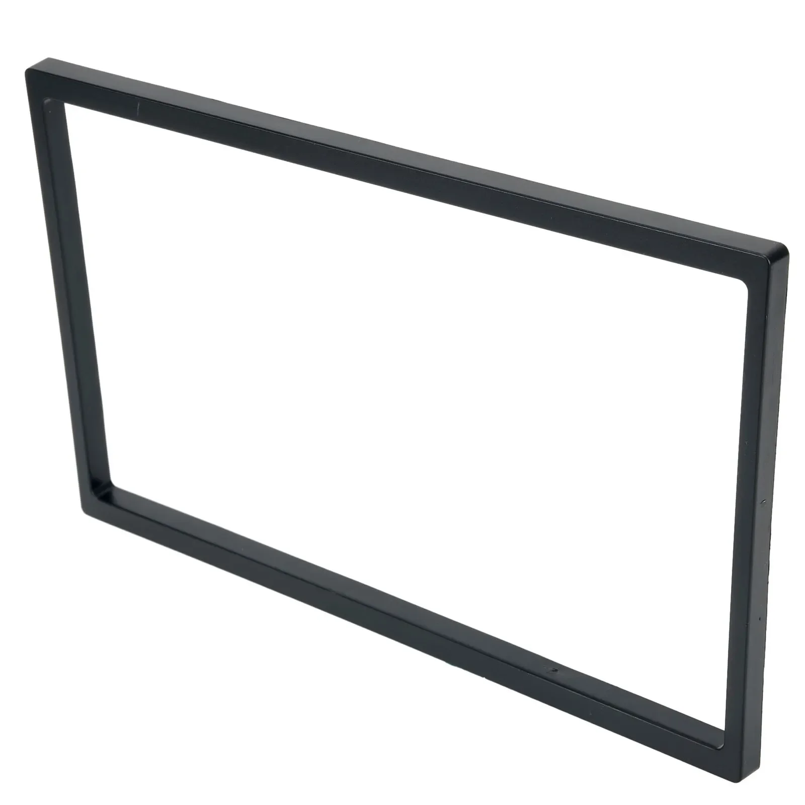 Black ABS Plastic 2Din Car Stereo Radio Panel Frame Trim Panel for 7-inch Ultra-Thin General Purpose Car Audio