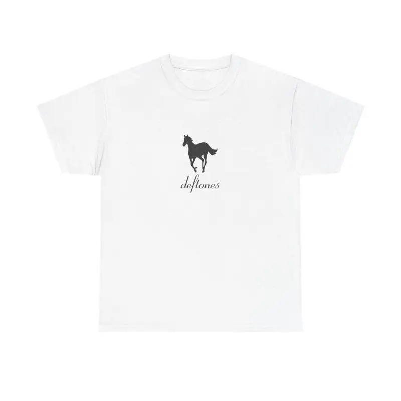 

Хлопковая футболка Deftones с музыкальным фанатом для любителей концертов