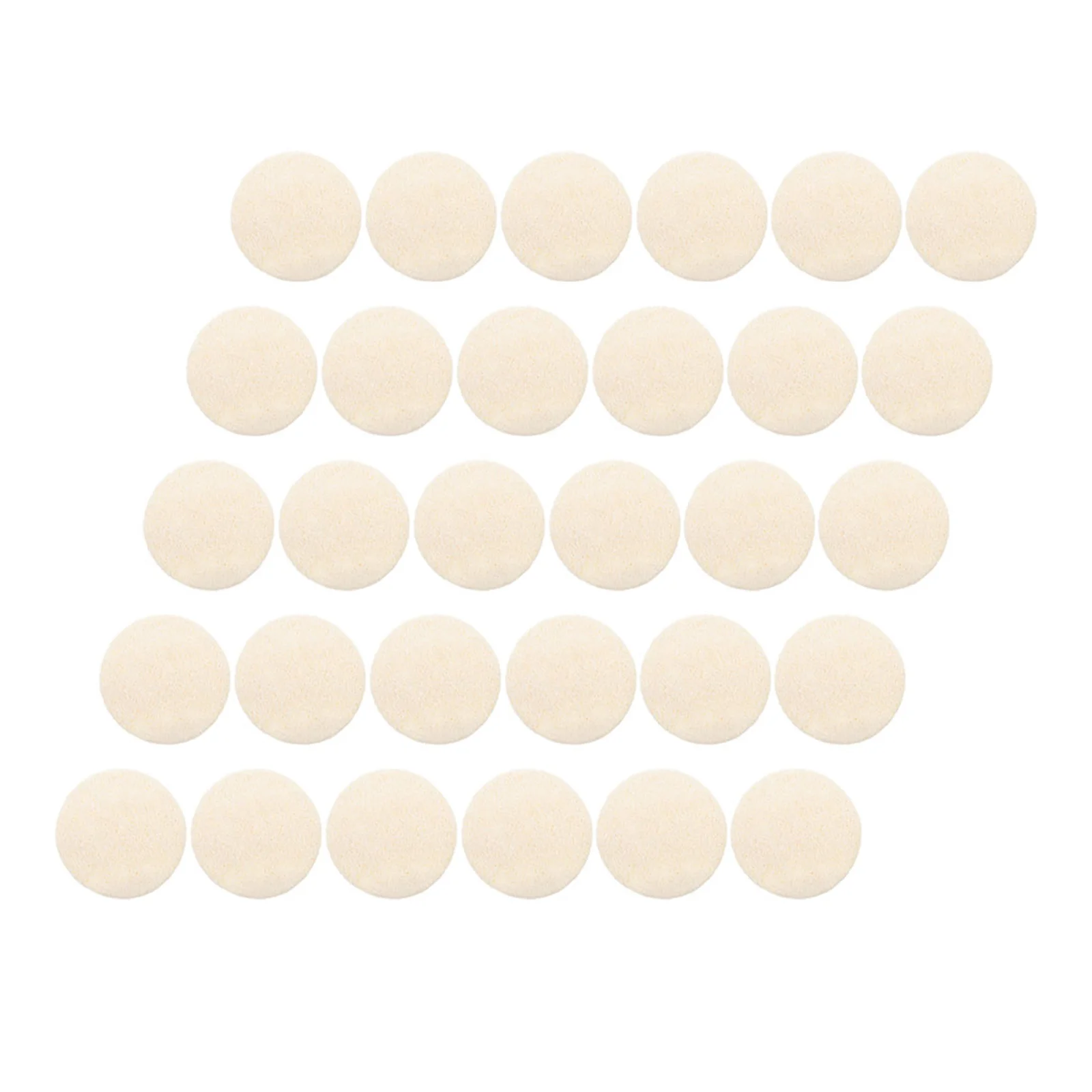 

50Pcs Natural Loofah Face Scrubber Pads 2.2x2.2 Gentle Exfoliating Facial Cleansing Makeup Remover Shower Pads for Women Men