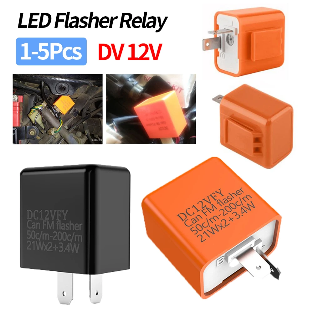 1-5Pcs Led Flasher …