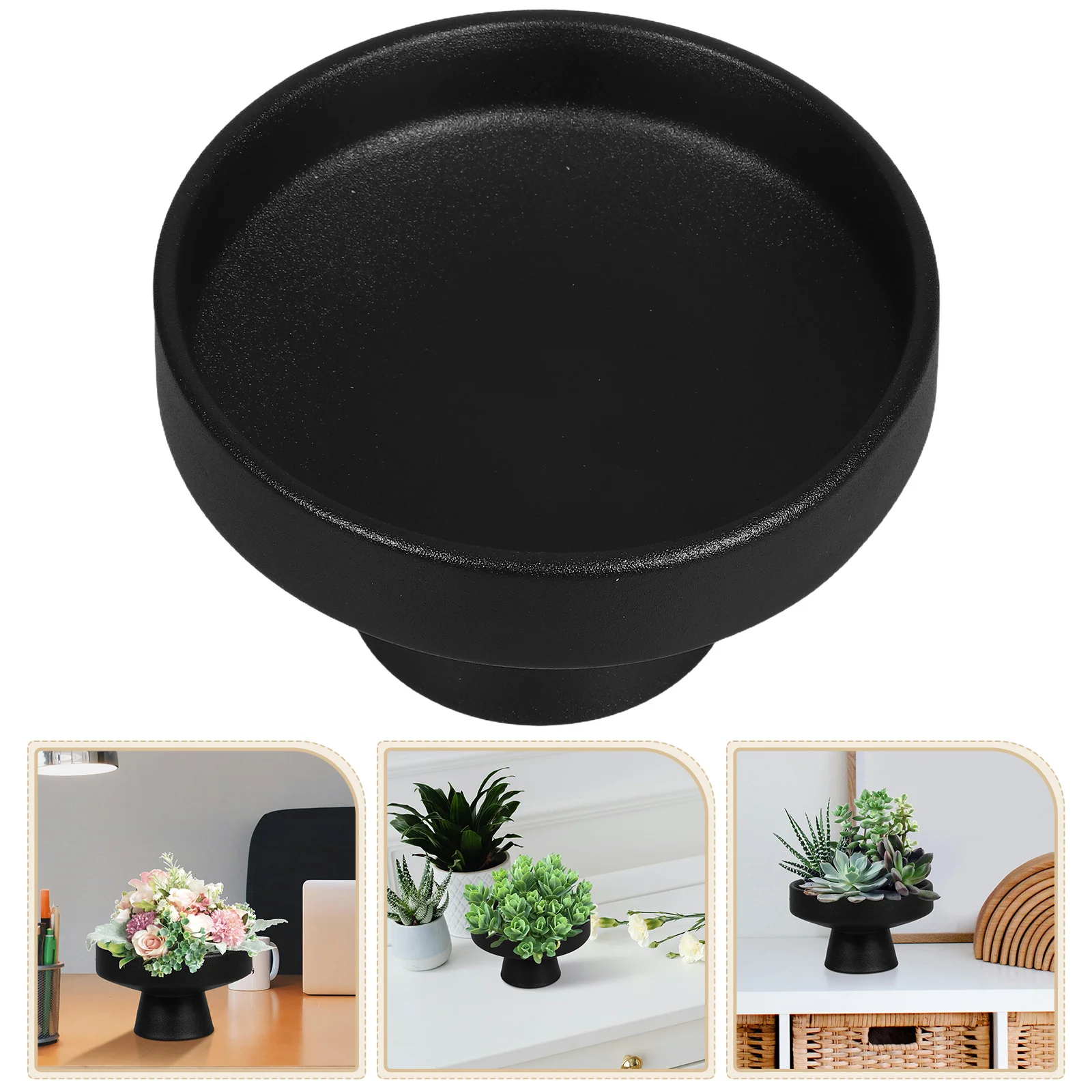 

Vintage Ceramic Flower Pot Decorative Planter for Indoor Plants Desktop Landscape Succulent Bonsai Flowerpot Home Office